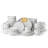 32-Piece Stoneware Dinnerware Set, Speckled Ceramic Plates, Bowl Mug Set, Service for 8