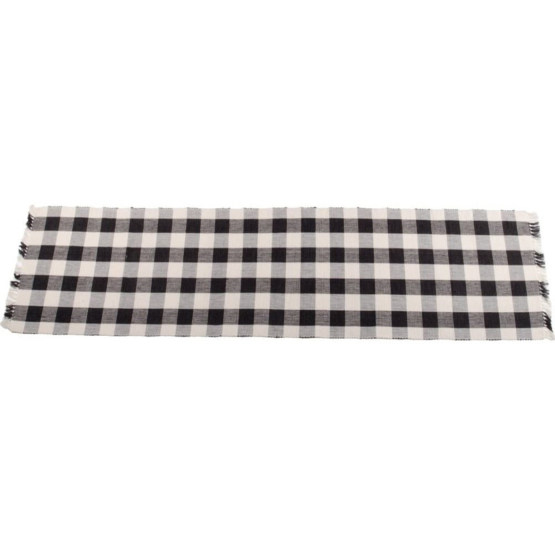 Chemin de table 100% coton vichy