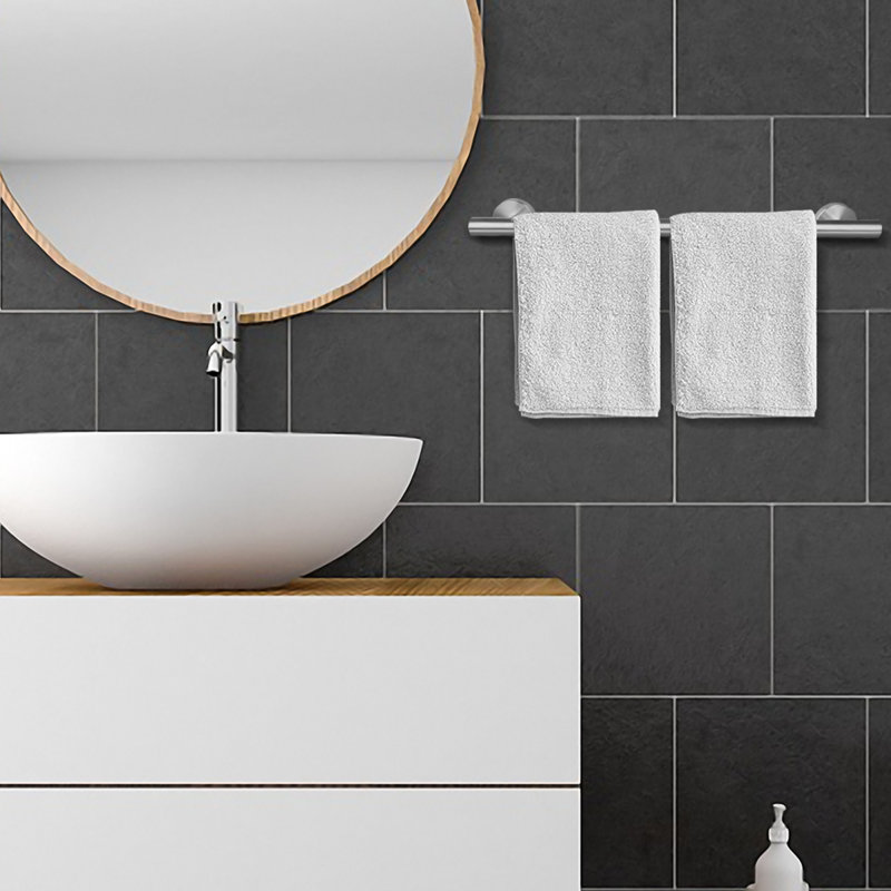 Ensemble de quincaillerie de salle de bain 6 pièces, Nickel brossé