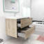 Ensemble de meuble-lavabo mural simple 36 po Attallah-1260742754