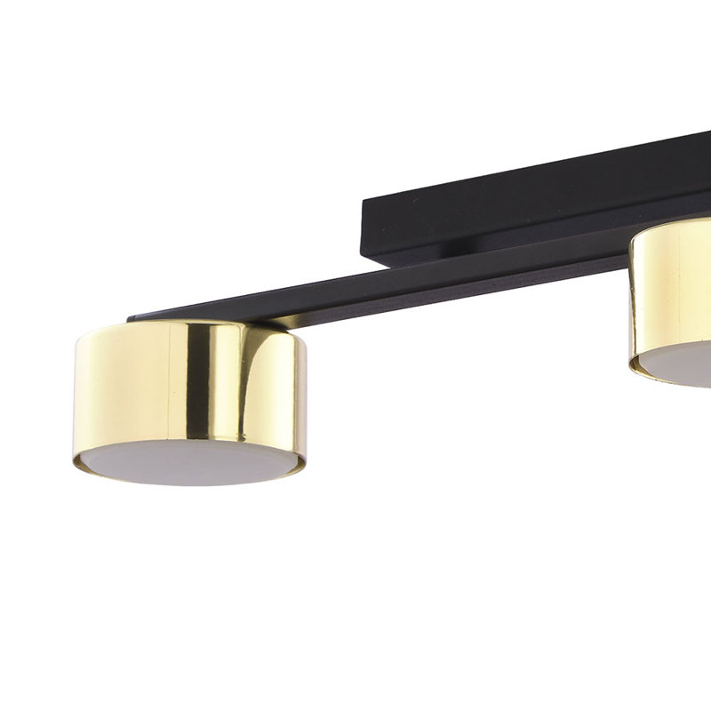 Dallas Flush Mount, Gold