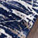 Tapis bleu / blanc Floreat