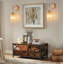Ensemble de 2 appliques murales suspendues E12-129434518