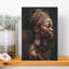 «Tribal Woman», art mural contemporain abstrait-1851853389