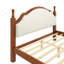 Lit plateforme tapissier en bois Linen-128986495-128986497