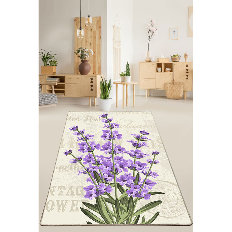 Premium Machine Washable Carpet, 4.6 x 6.2 ft, 100% Polyester, 0.2 in Pile Height | Antibacterial & Non-Slip Underside | Durable with 700 g/m² | Easy Care, Ideal for Living Room & Bedroom Décor