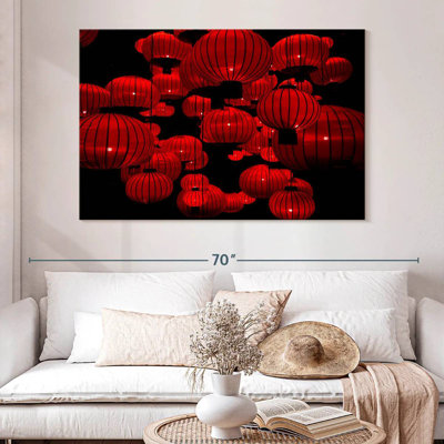 Lynelle Red Chinese Lanterns
