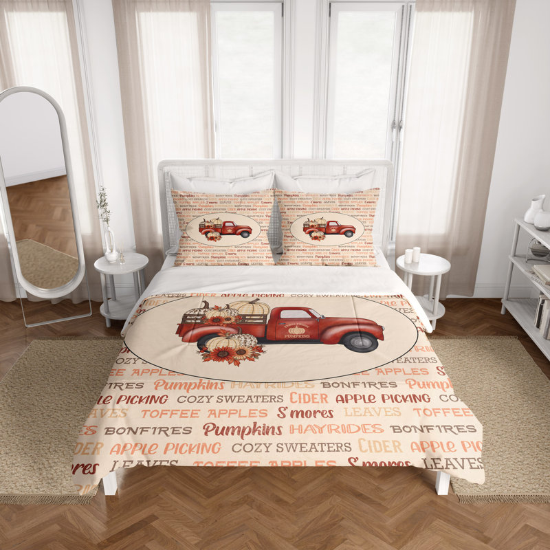 Abstract Duvet Cover, King Duvet Cover + 2 King Shams