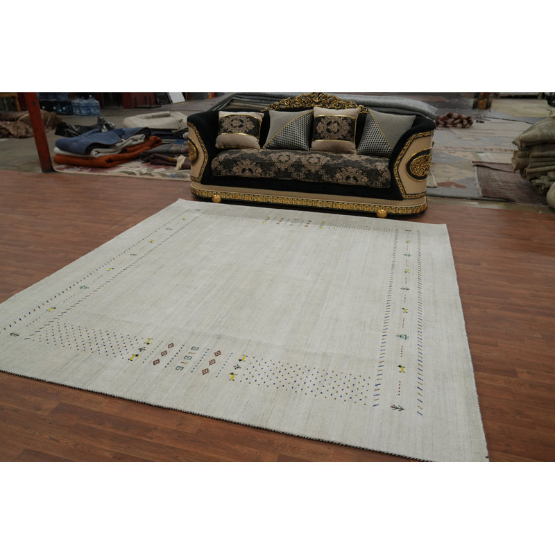 Tapis tribal Gabbeh 9 x 9