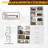 Modular Closet System, Versatile and Customizable Walk-In Design for Efficient Storage and Organization-124865262