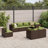 Latitude Run® 8 Piece Patio Lounge Set With Cushions Poly Rattan-653918192-653918197