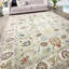 Outdoor Oriental Area Rug in Gray/Wine/Blue-72022504