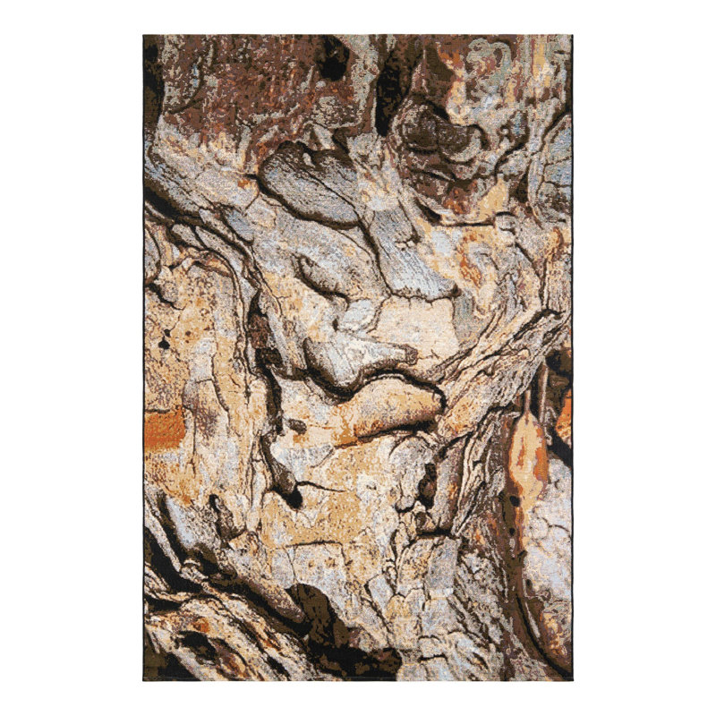 Keazia Indoor/Outdoor Area Rug, Rectangle 6'1" x 9'