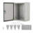 Steel Enclosure Electrical Junction Box with Mounting Plate for Indoor and Outdoor-324344644