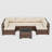 7 Piece Rattan Sectional Seating Group With Cushions-1144586495