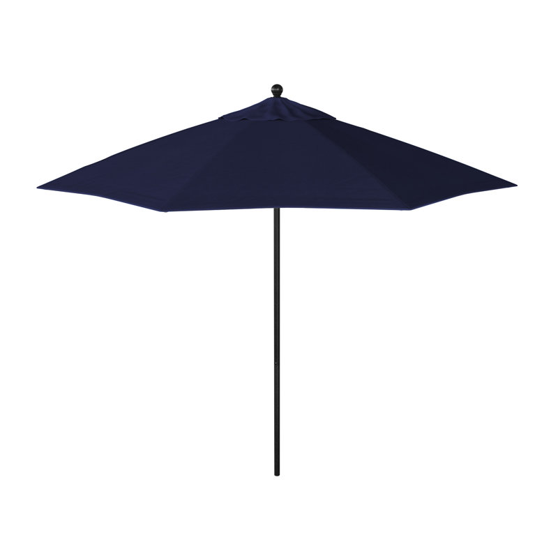 Parasol de marché octogonal 9 pi Verlin, Toile performance bleu marine