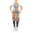 No Pattern Bib Apron