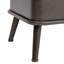 Banc de rangement Banc avec dossier pour le salon en similicuir
