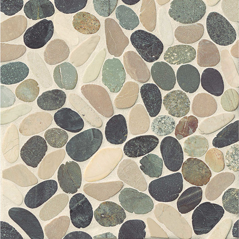 Hemisphere Random Sized Natural Stone Mosaic Wall Tile
