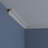 1 1/2"H x 1 1/2"P x 2 1/8"F x 94 1/2"L Edinburgh Crown Moulding