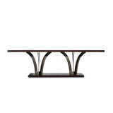 Arcadia Contemporary Macassar Ebony Dining Table