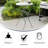 Noah Plastic Bar Height Folding Event Table-53864447