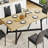 71" Farmhouse Dining Table For 4-6 People-285097444