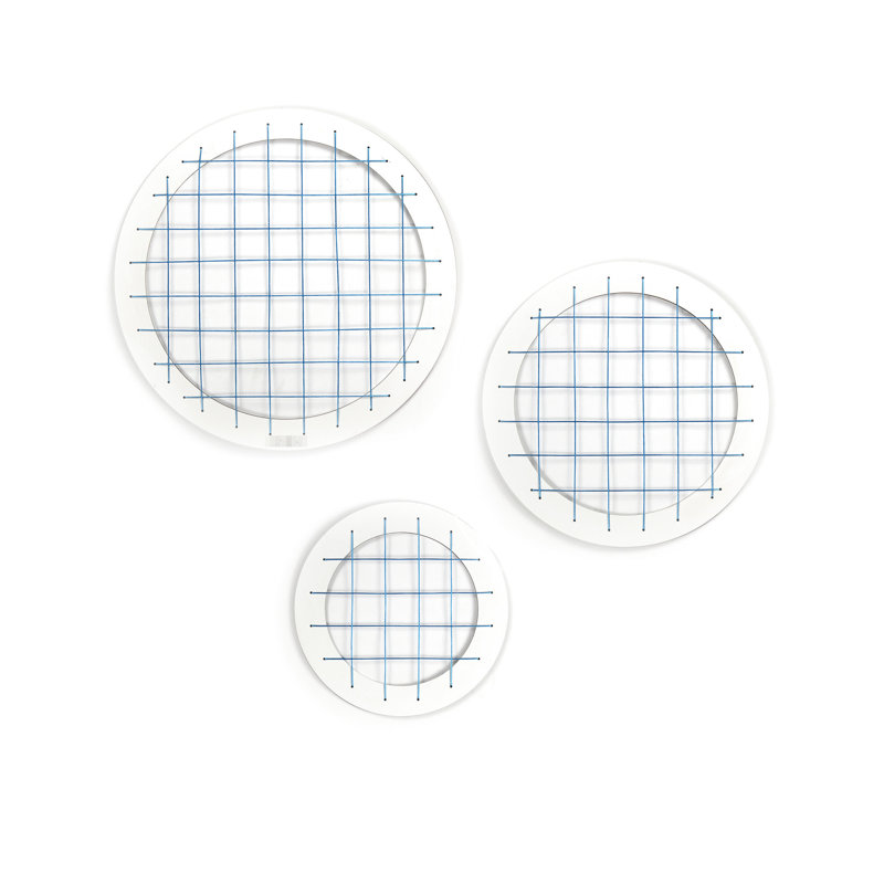 Three Blue Circle Memory Boards For Wall Decor, Solid Wood Frame, Modern Style To Embellish Living Room Space Board Decor 3 - Piece , Shape, Ideal Display Beautification