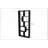 5-Tier Asymmetrical Display Shelf & Bookcase for Efficient Storage and Stylish Room Division-1651698564