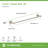 Duro 18" Wall Mounted Towel Bar-13885494
