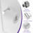 5-Piece Bath Hardware Set With 24 In. Towel Rack, Towel Bar Toilet Paper Holder Towel Ring Towel Hook In Polished Chrome-116791201