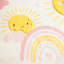 Ensemble de literie arc-en-ciel rose, ensemble de lit simple / simple TG en microfibre pour enfants