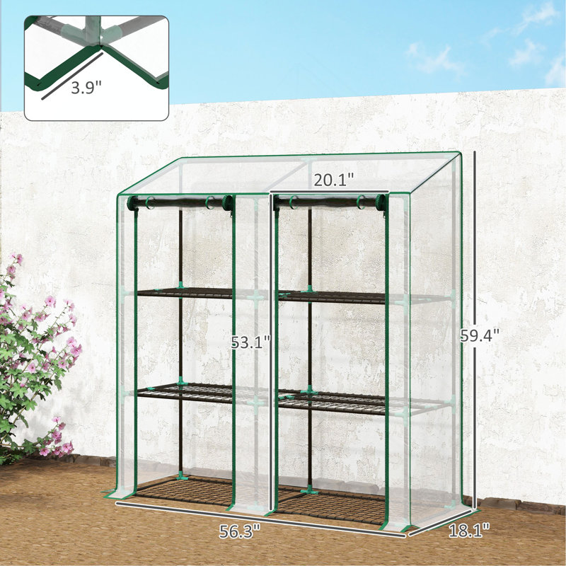 Portable Greenhouse,Lean-to Greenhouse