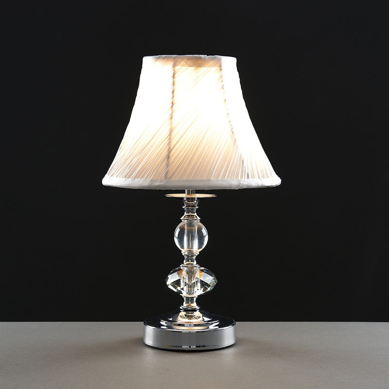 Metal Table Lamp, No, Chrome