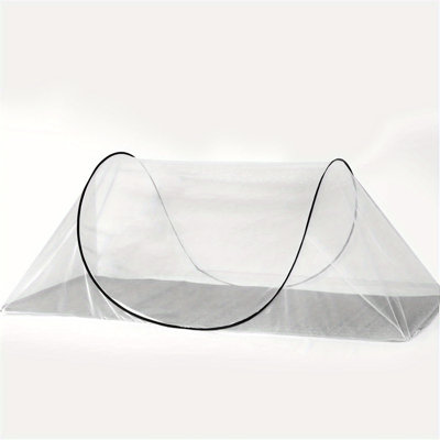 Moustiquaire pop-up grand format (200 x 80 x 56 cm), pliable et ultra-légère, idéale pour le camping et les voyages. Installation rapide et facile pour la chambre, le dortoir et les voyages.