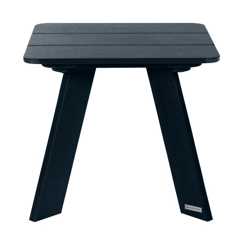 Table d'appoint en plastique Byrnes, Bleu fédéral