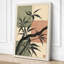 Single Stem in Ink Japandi - Wrapped Canvas-554417970-554417978