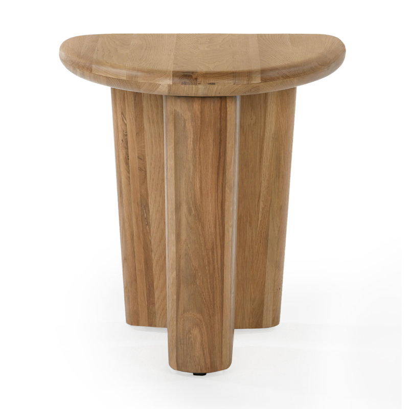  Bauke Laurel Side Table - Natural, Brown