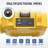 24.4 Inch Negative Air Machine & Air Scrubber With UV-C Light, 3-Stage HEPA Filtration-120465063
