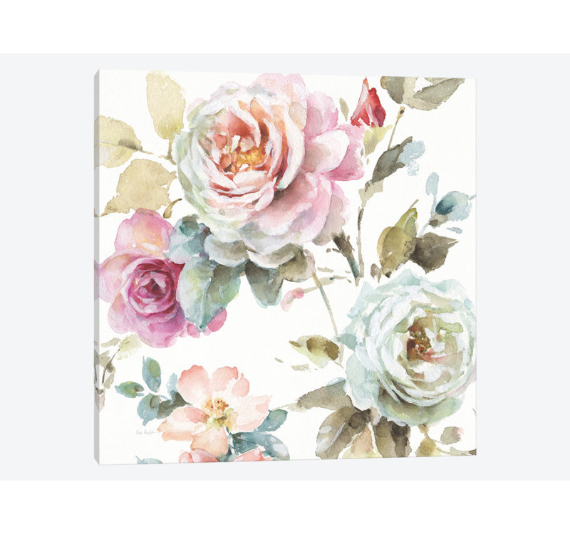 «Beautiful Romance V», impression sur toile tendue, H 12 po x l 12 po x P 0,75 po, Toile tendue