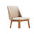 18'' H Faux Leather Upholstered Side Chair