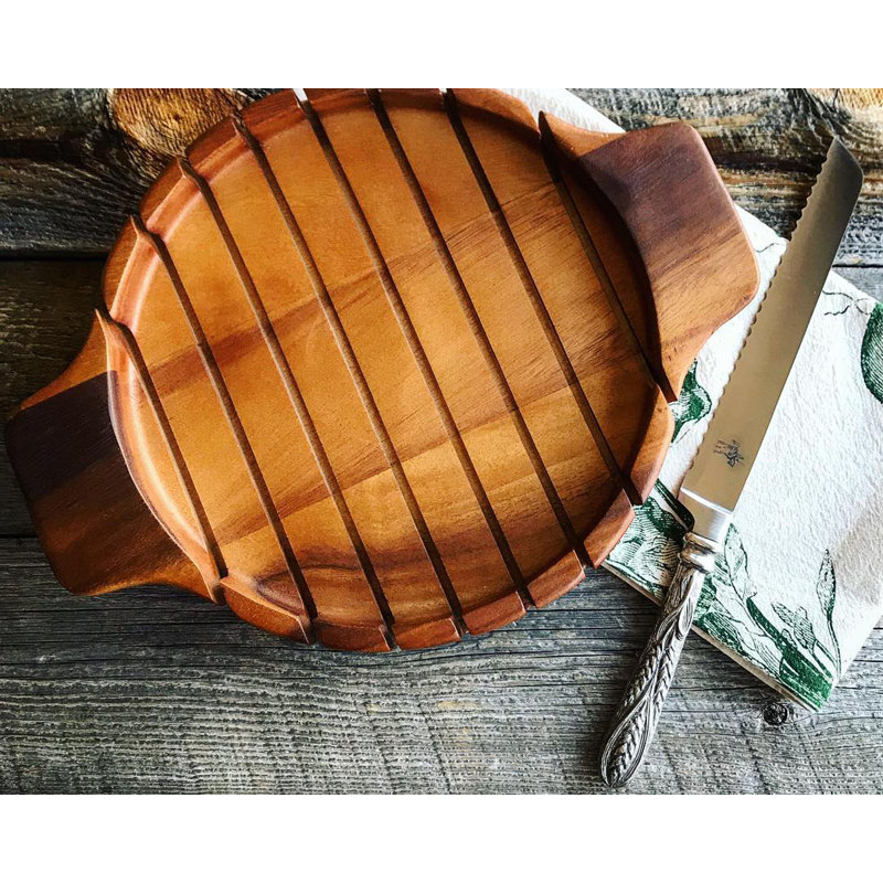 Vagabond House Harvest Acacia Wood Bread Board