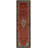 Khylar Distressed Ridge Red Runner