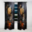 Kelli - Rideau Collages - Rideau occultant abstrait - 1 panneau-2116180301