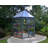 Palram - Canopia Oasis 7' X 8' Hexagonal Greenhouse Walk-In Hobby Polycarbonate Aluminum Frame Greenhouse Outdoor Living Structure - Gray-124538950