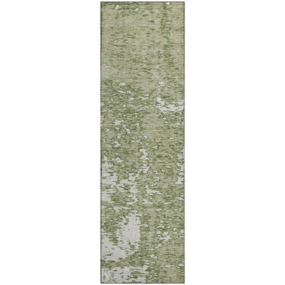 Premium Machine Washable Prisco Aloe Rug
