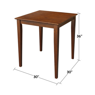 Calumet Heimann Counter Height Solid Wood Dining Table