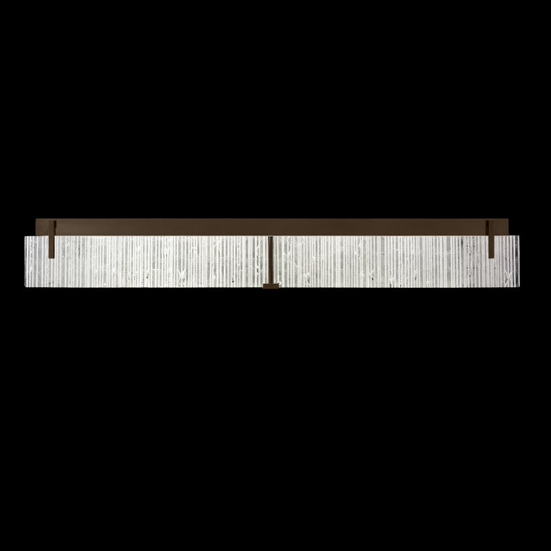 Terra 7 - Light LED Bath Bar, Bronze