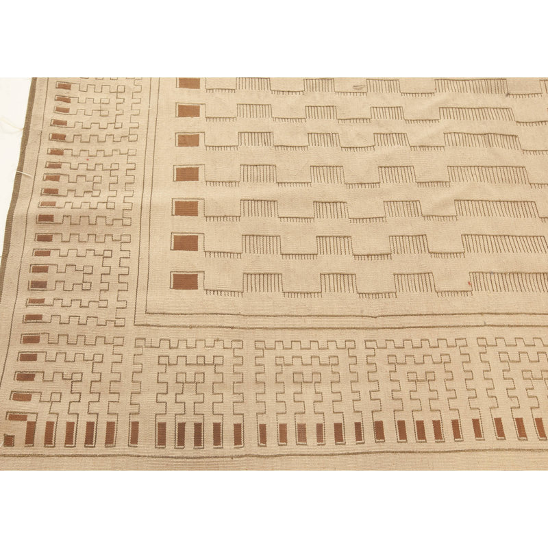 Modern One-of-a-Kind Rectangle 6' X 9' Flatweave Area Rug