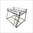 Metal Twin Over Full Bunk Bed